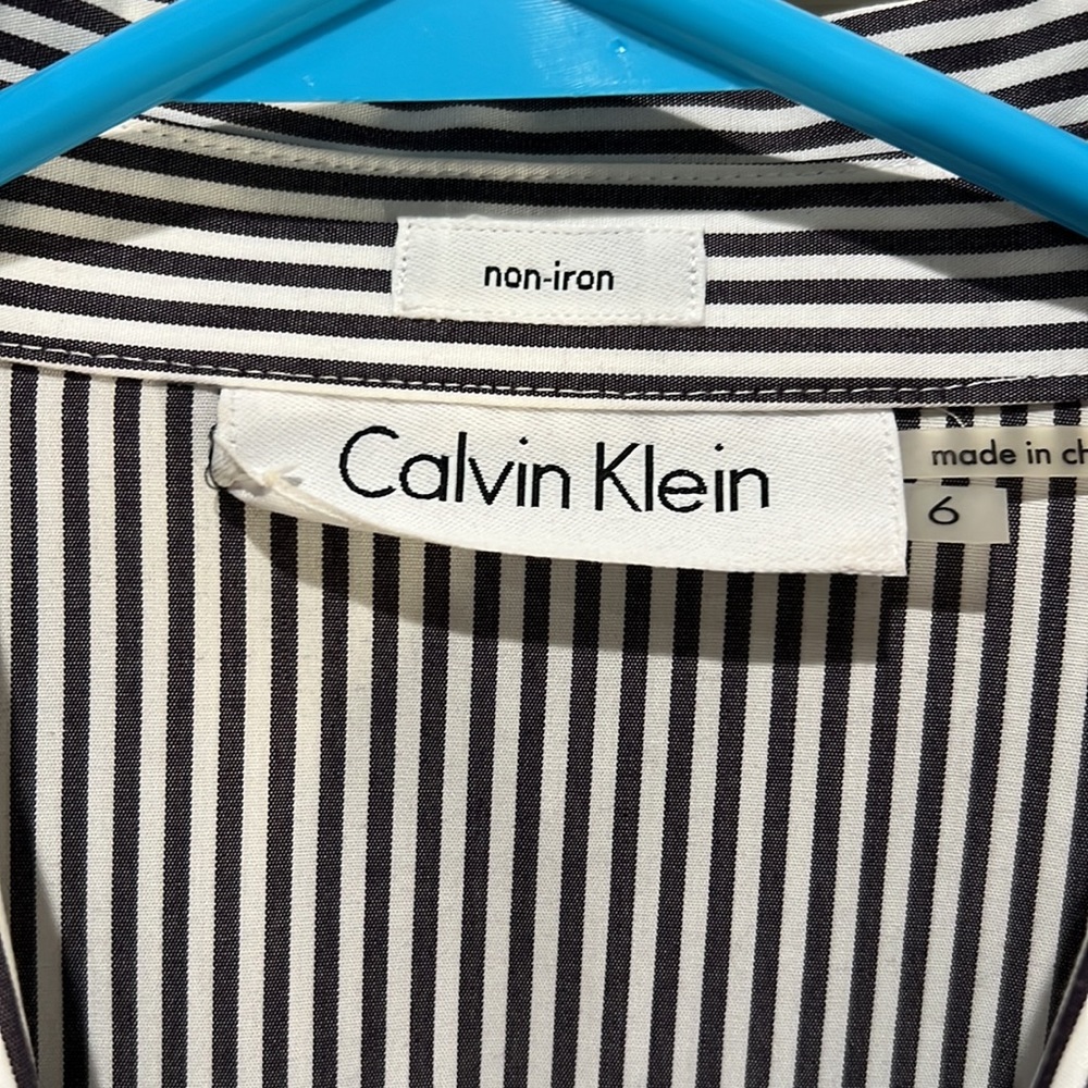 Calvin Klein fitted striped long sleeve - Picture 2 of 6